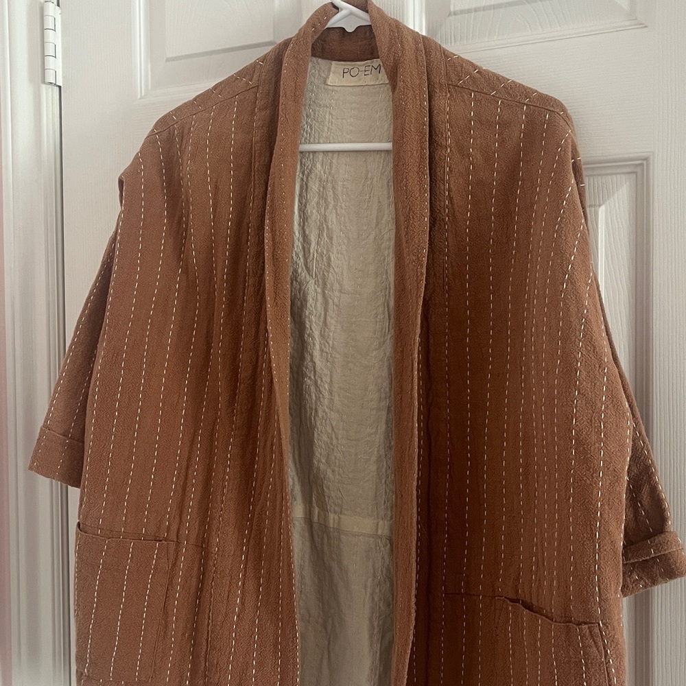 PO-EM Clay Cardigan Jacket